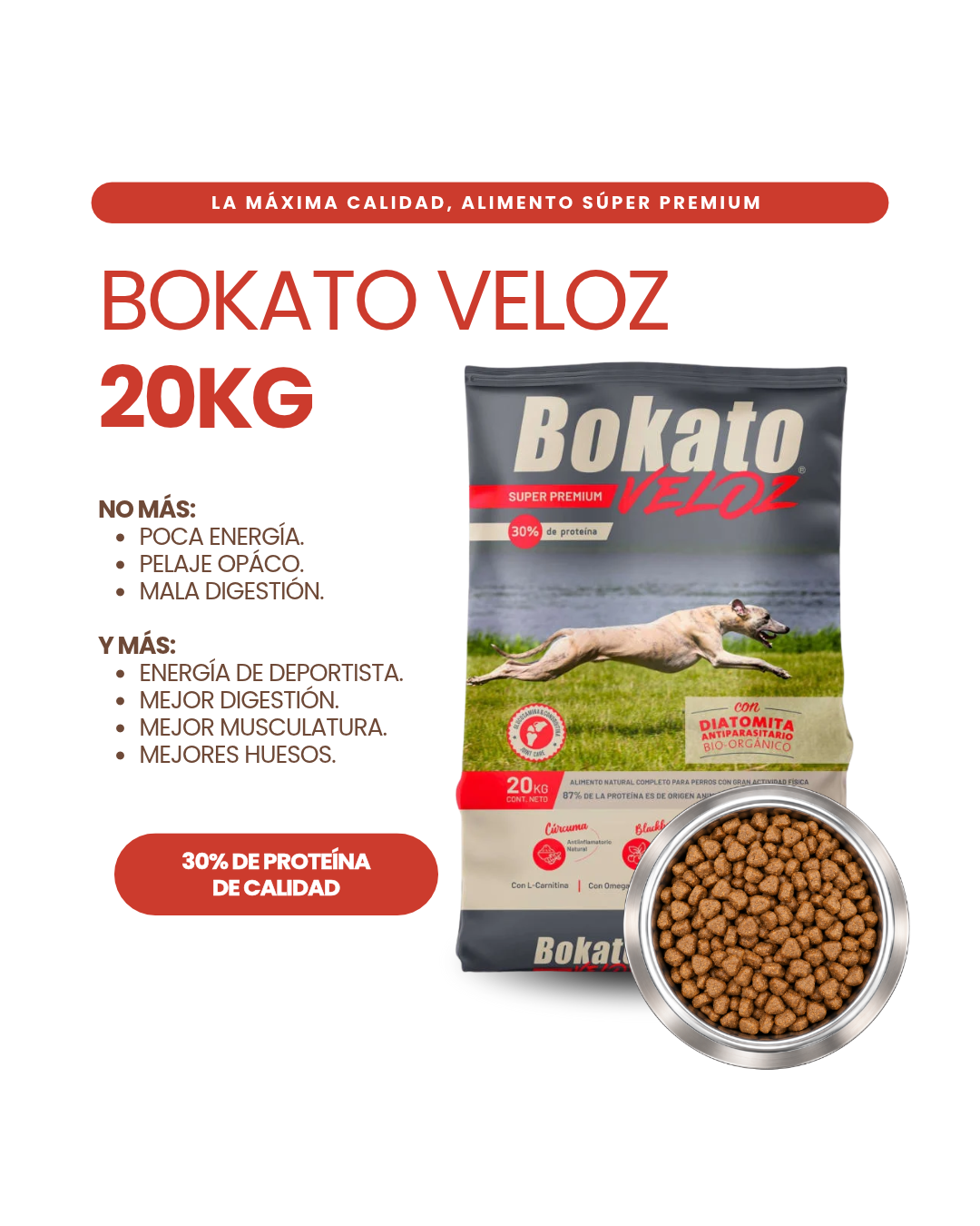 Bokato Veloz 20kg